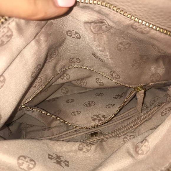 Tory Burch Dust Pink Convertible Crossover Purse - Picture 4 of 6